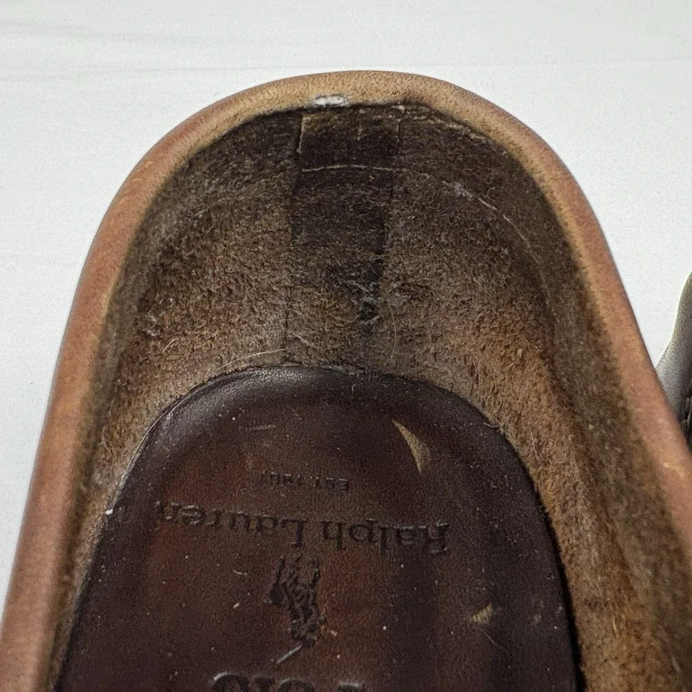 VTG 80s/90s Polo Ralph Lauren Tassel/Kiltie Camp/Canoe/Driving Shoe 10M Brown
